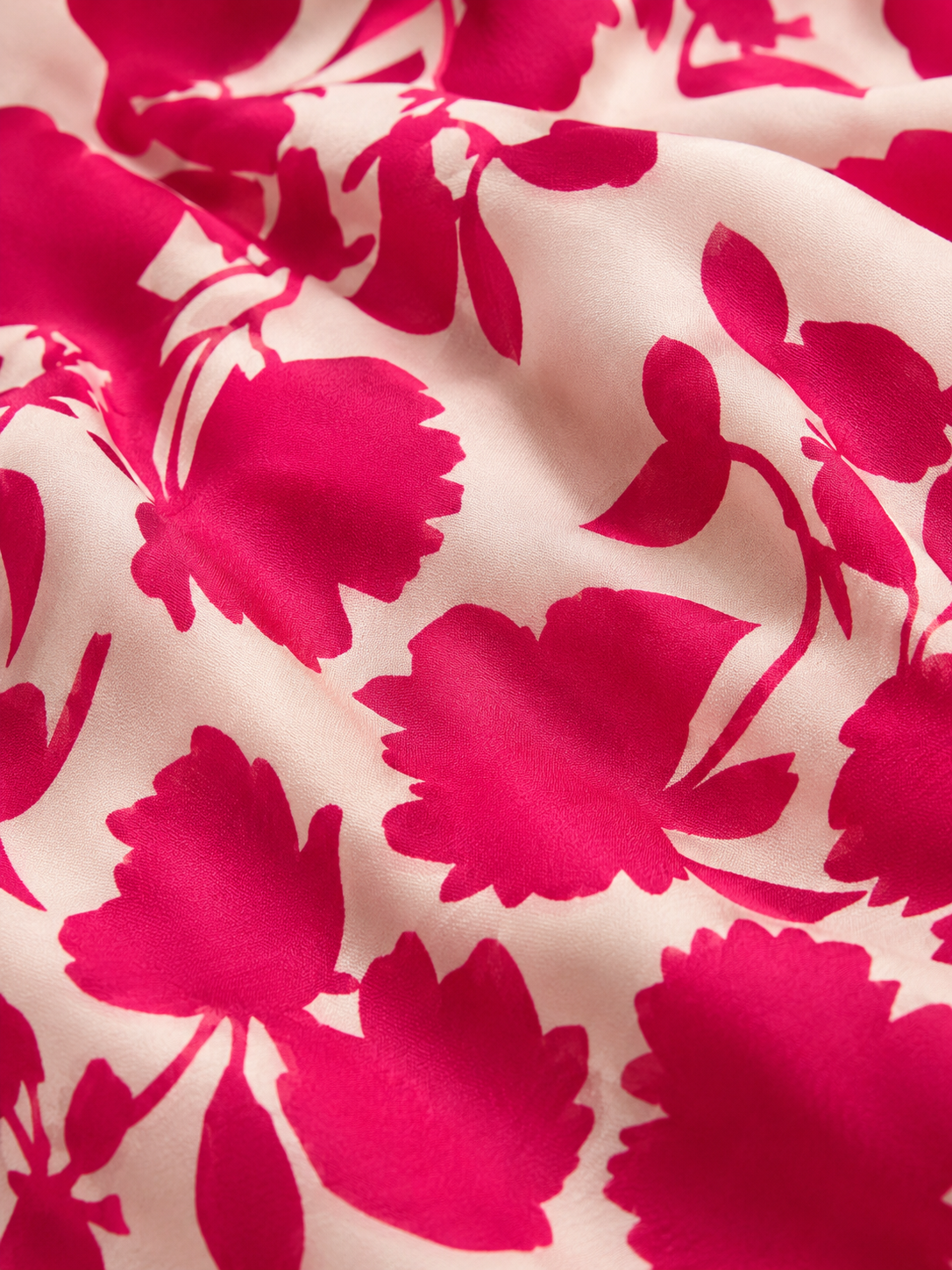 Pink & Cream Floral Blouse