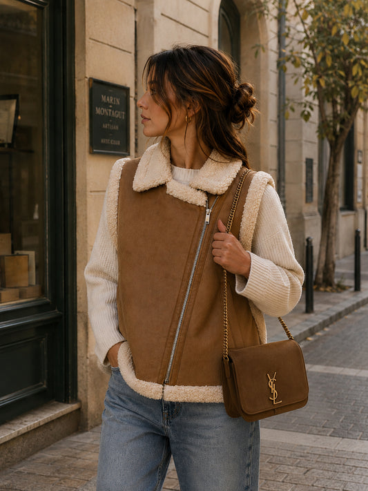 Sleeveless Jacket