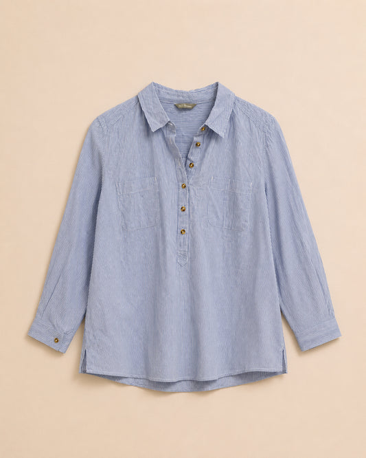 Blue Striped Shirt