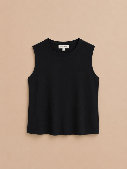 Black Plain Top