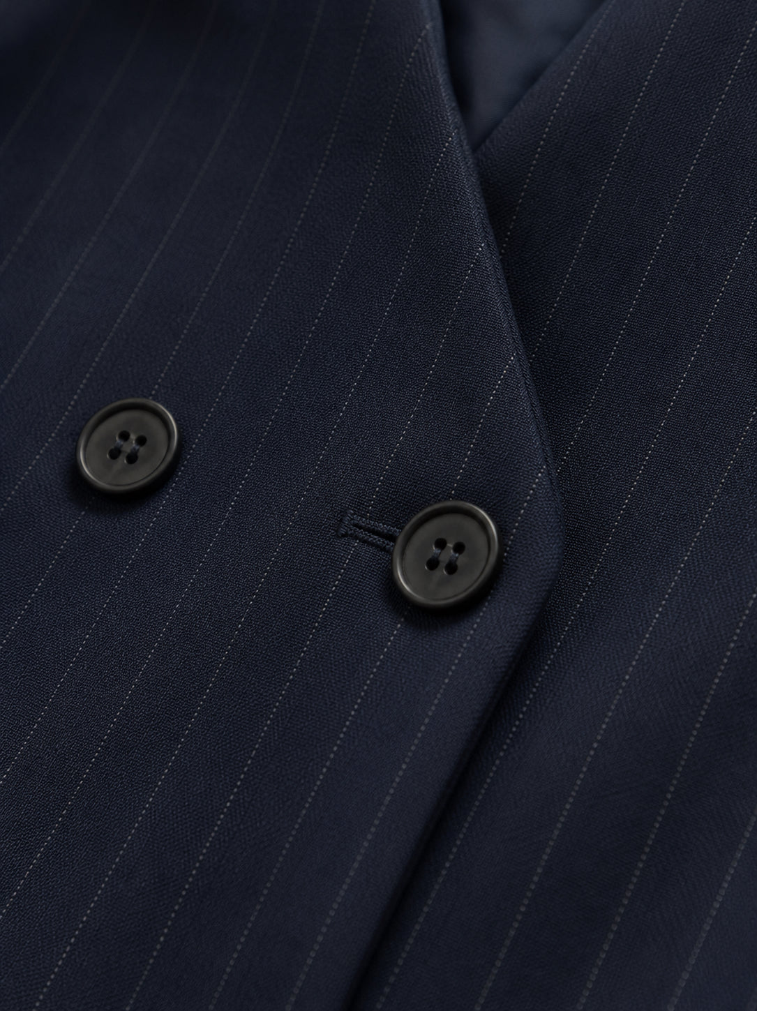Navy Striped Waistcoat