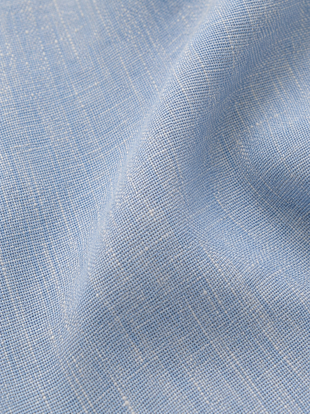 Blue Linen Blend Blazer