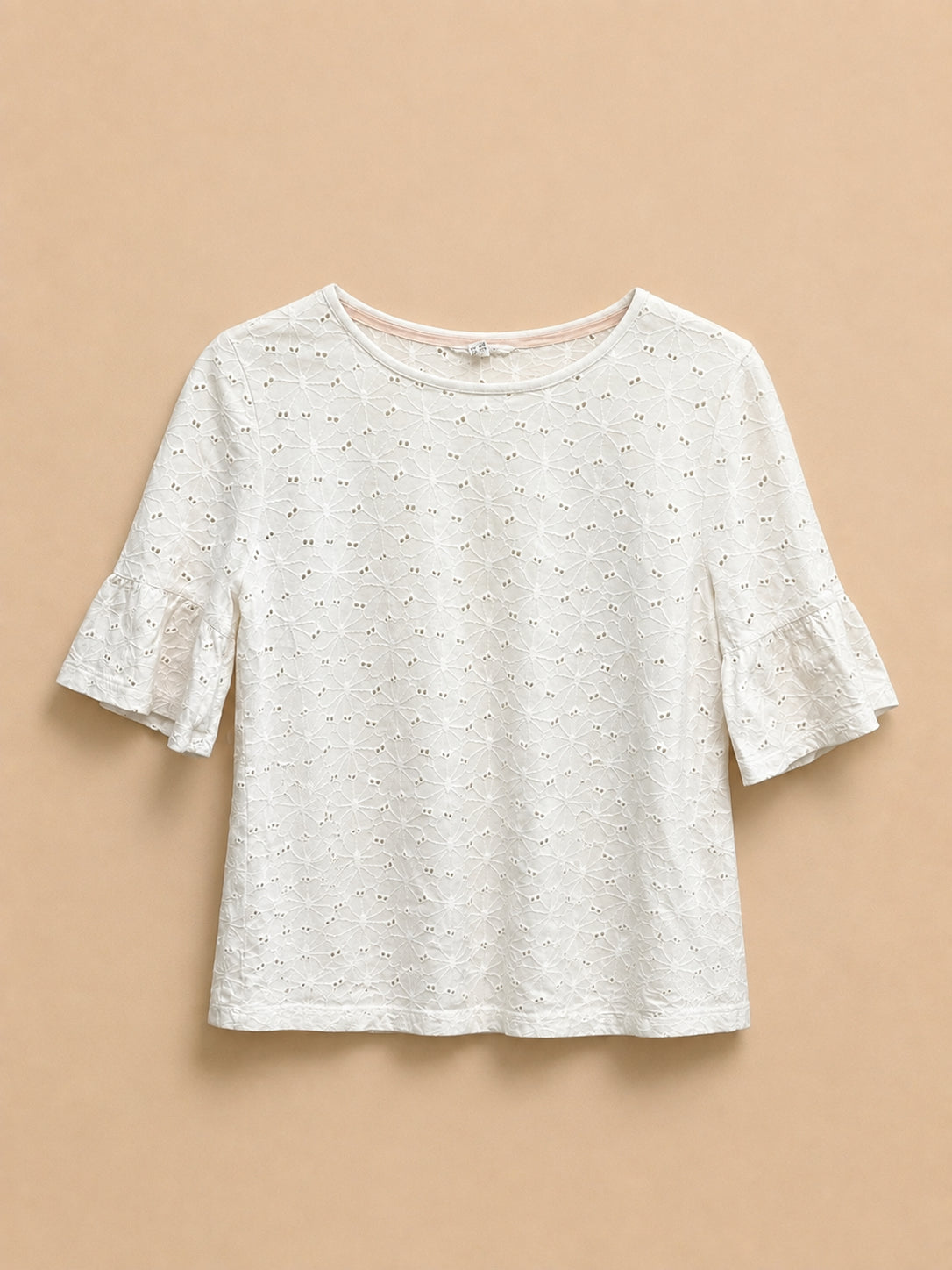 White 100% Cotton Top