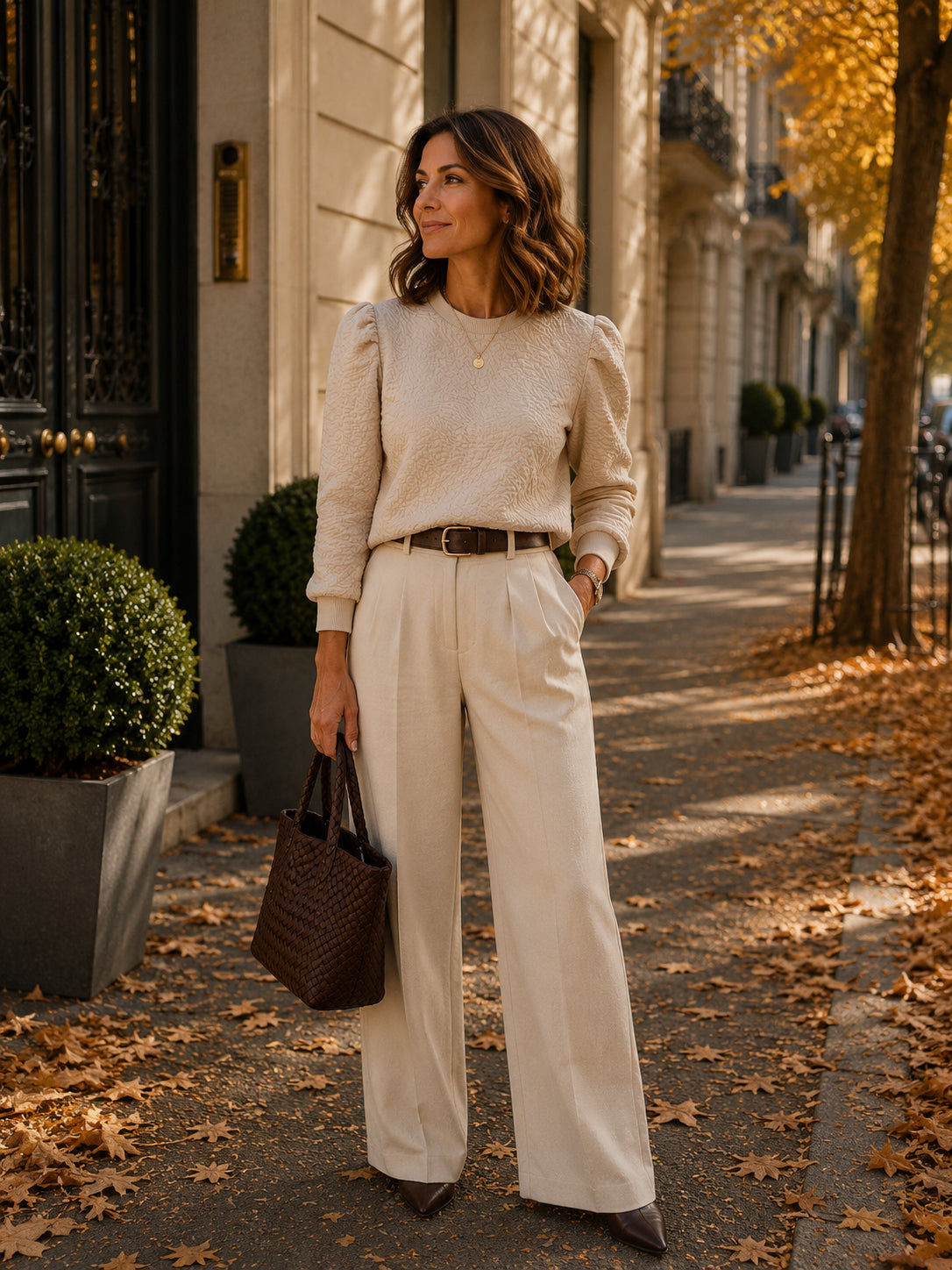 Cream Jumper