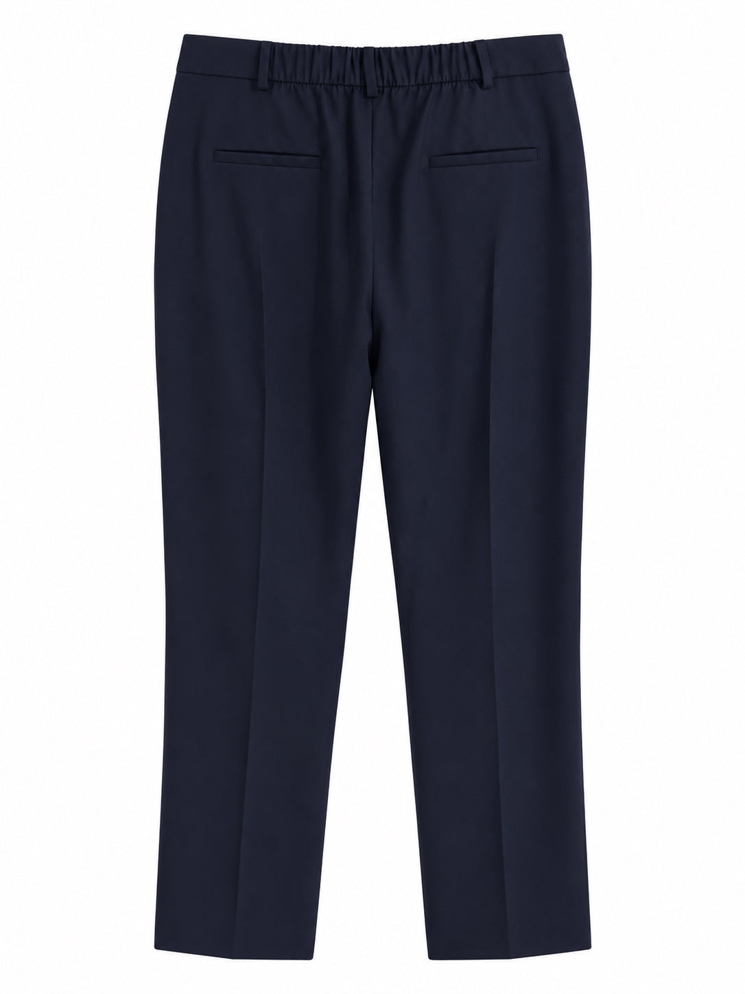 Navy Slim Leg Tailored Trousers