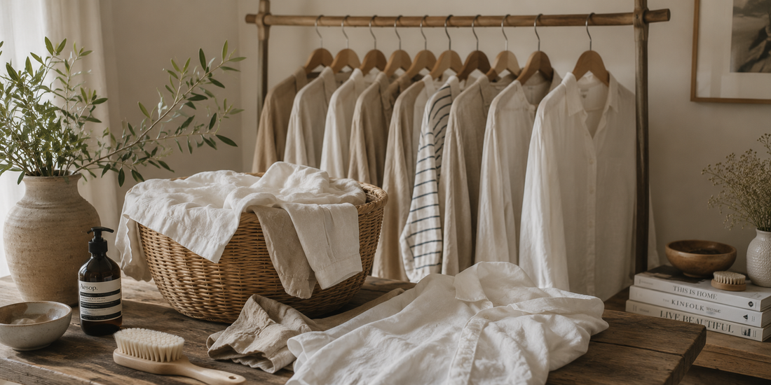How to Wash and Care for Linen