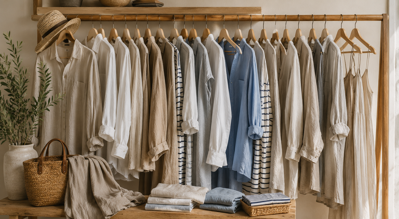 How to Build a Timeless Linen Wardrobe