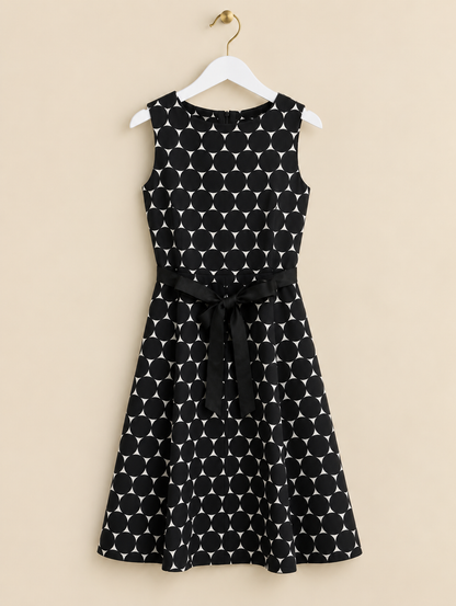 Black & White 100% Cotton Dress