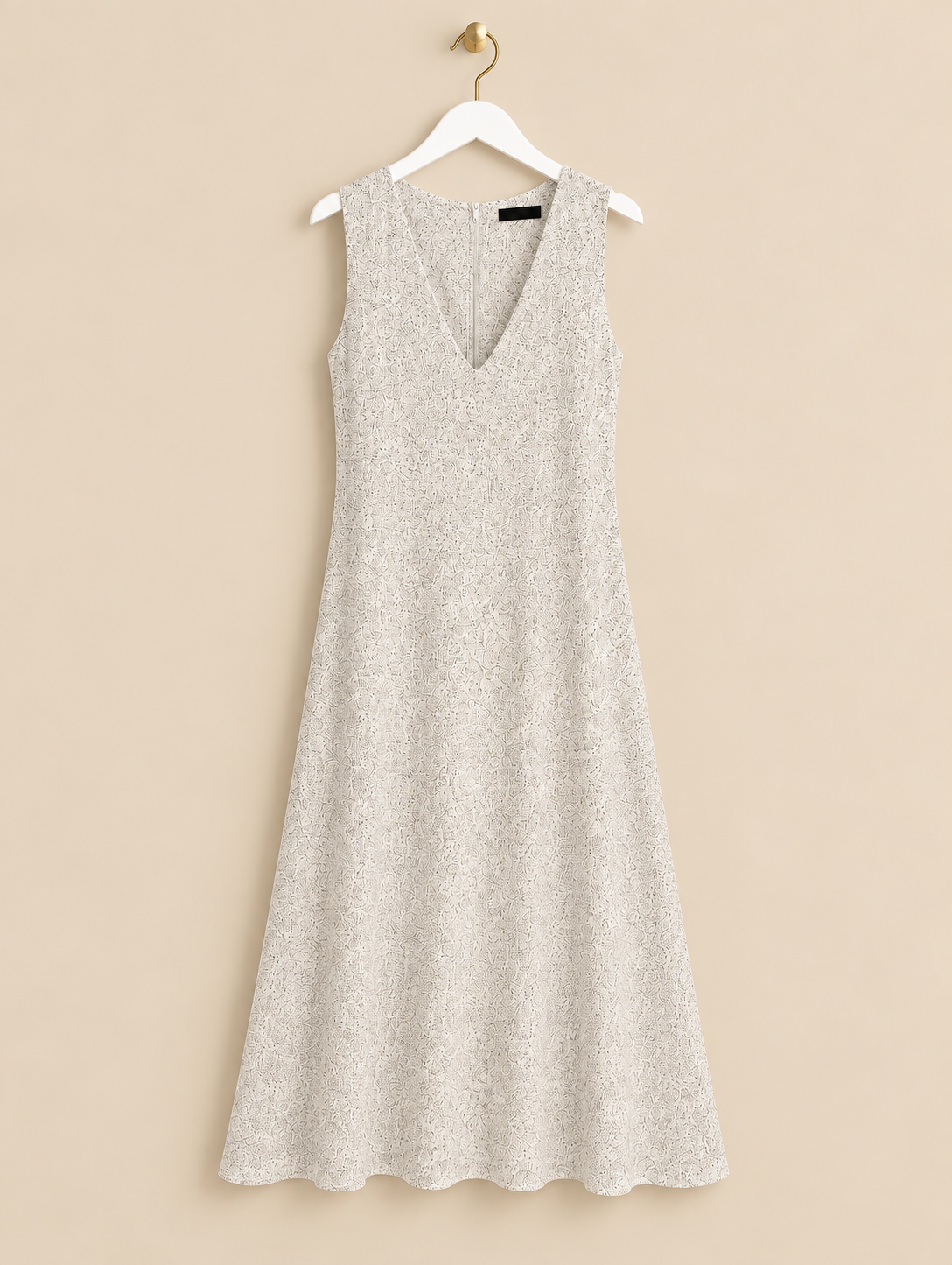 White Dotty Dress