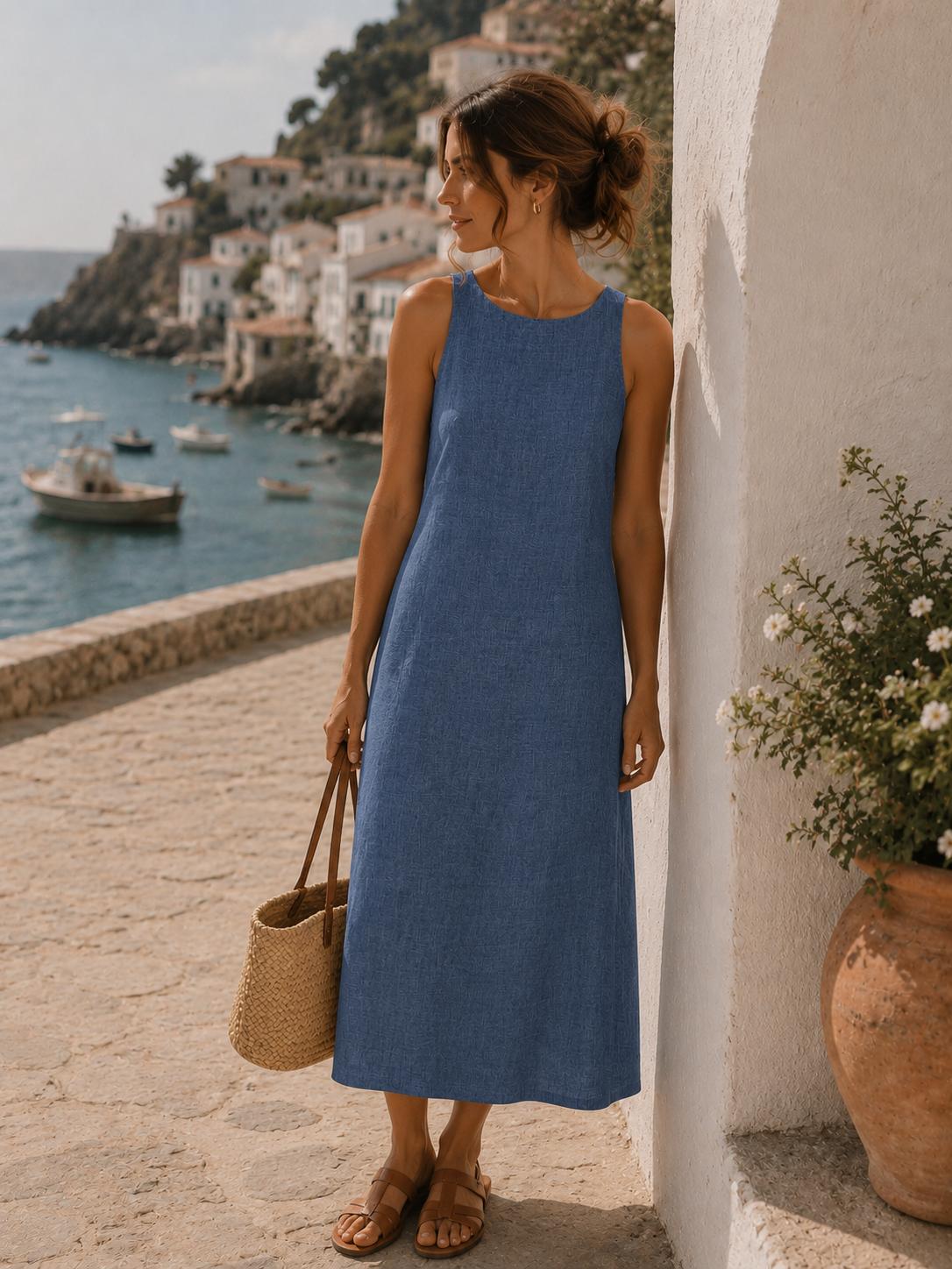 Blue Maxi Dress