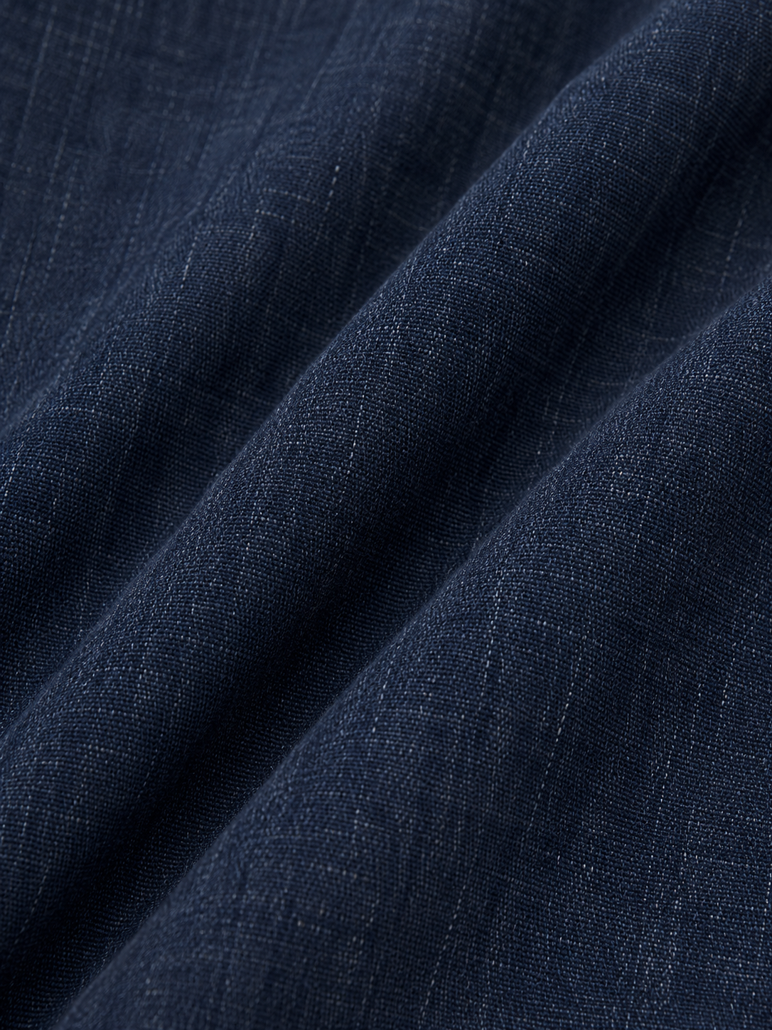 Blue Plain Trousers