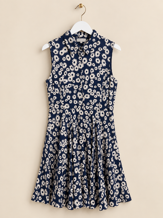 Blue Floral Dress