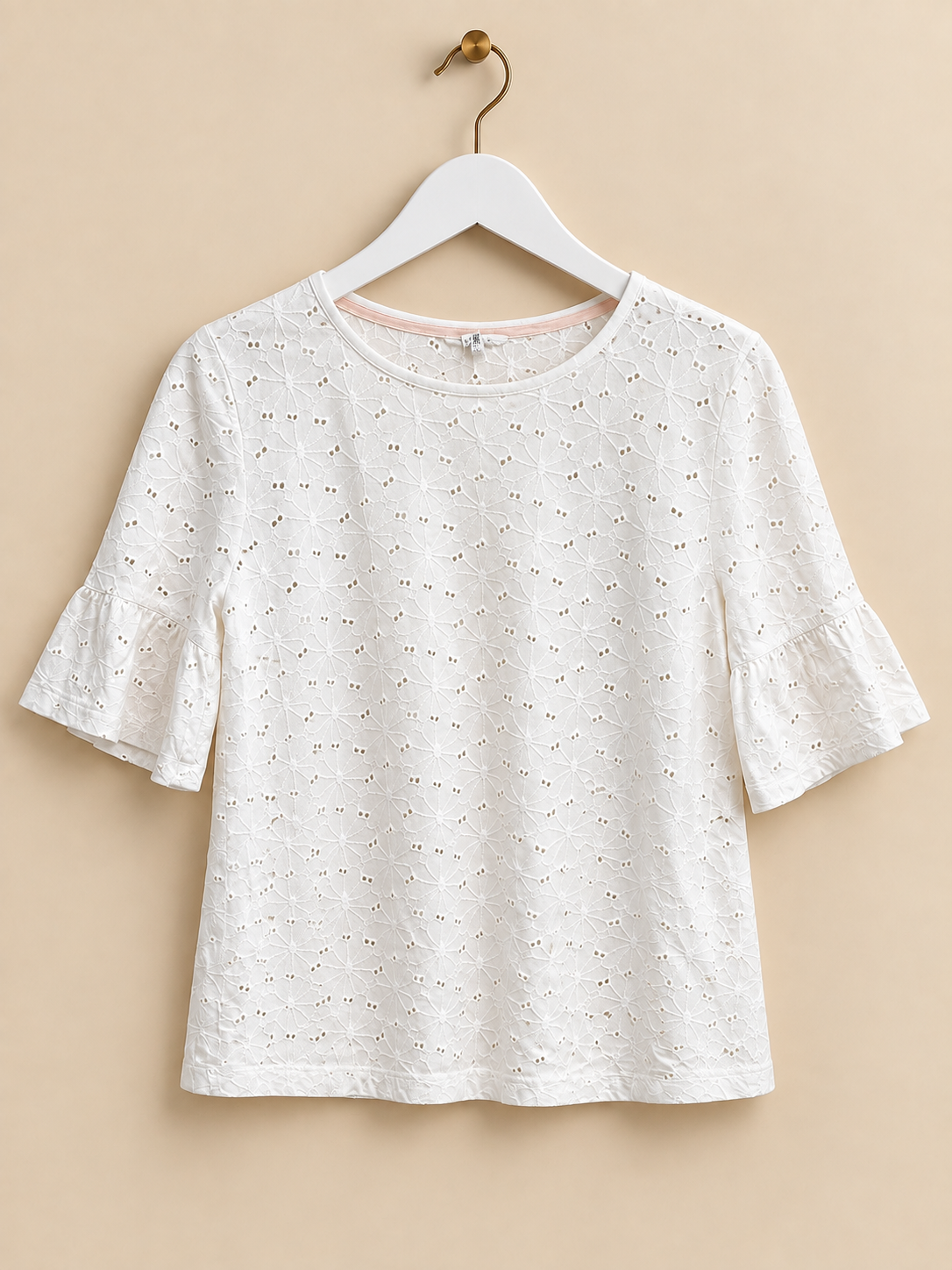White 100% Cotton Top