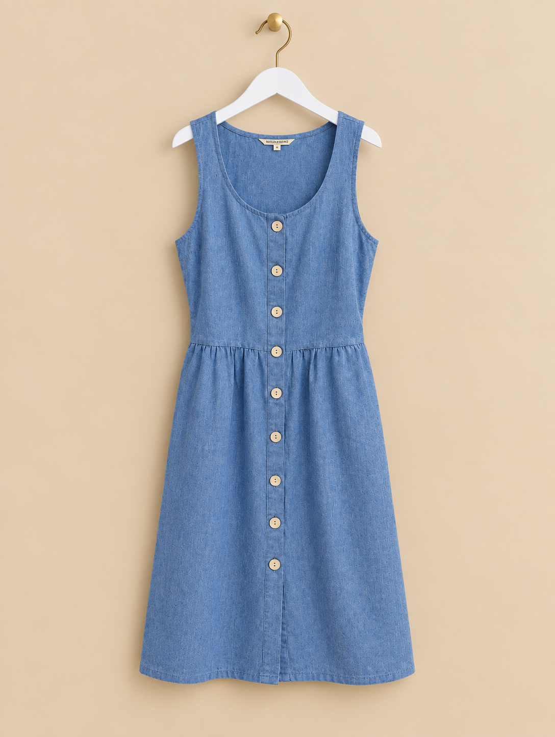 Blue Midi Summer Dress