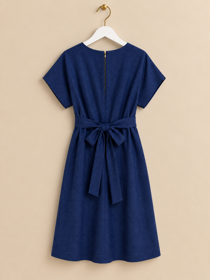Blue Midi Dress
