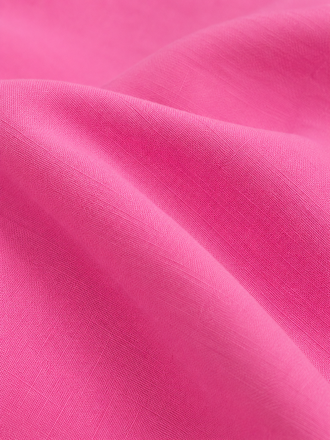 Pink Linen Blend Dress
