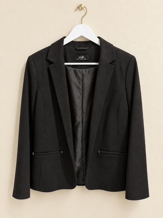 Black Smart Blazer