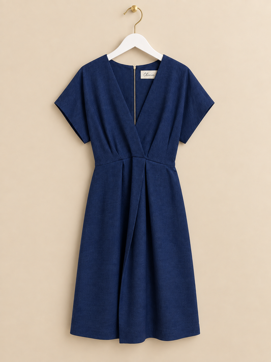 Blue Midi Dress