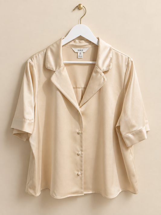 Cream Blouse