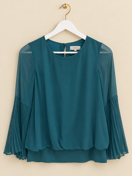 Turquoise Blouse