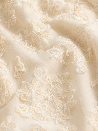Cream Patterned Shirt