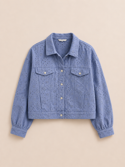 Blue Bomber Jacket