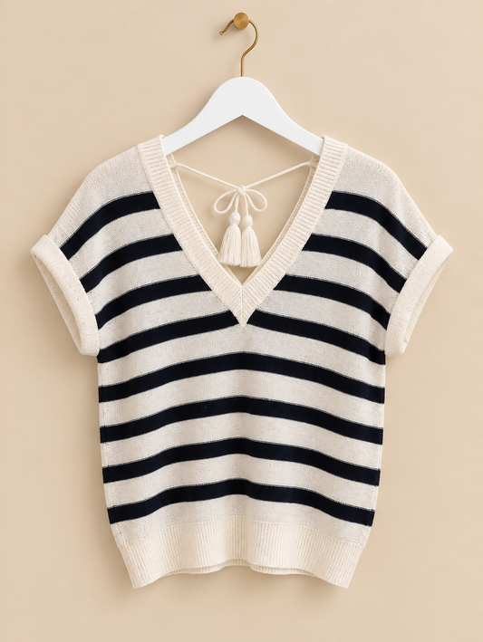 Black & White Jumper