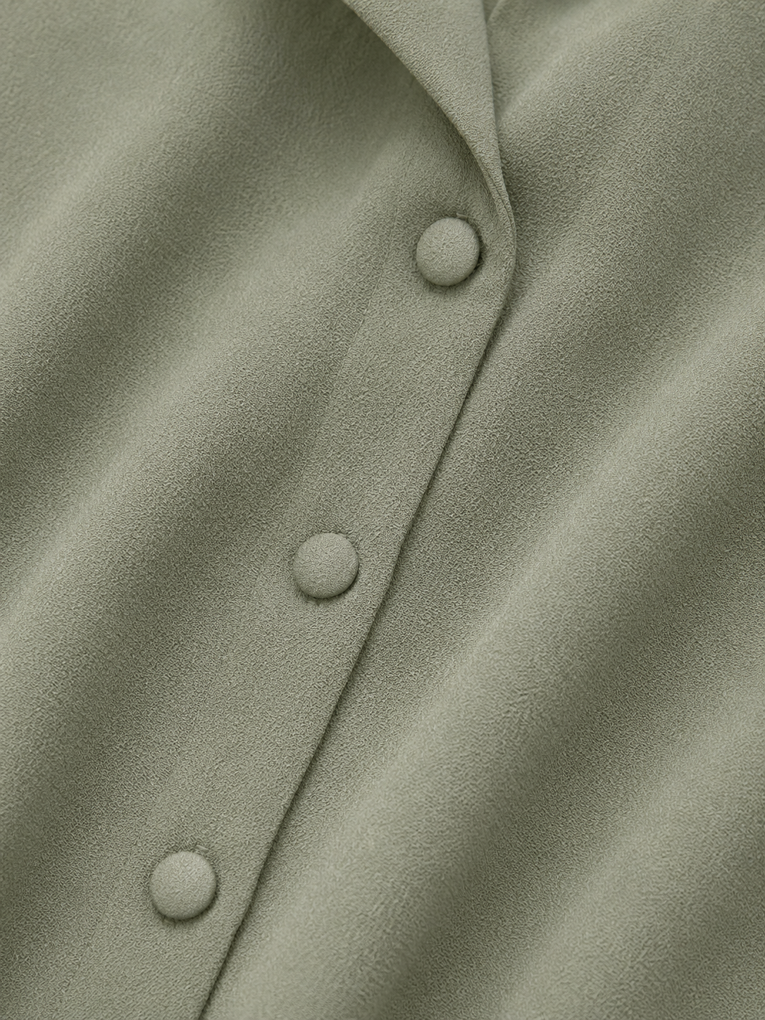 Sage Green Collared Blouse