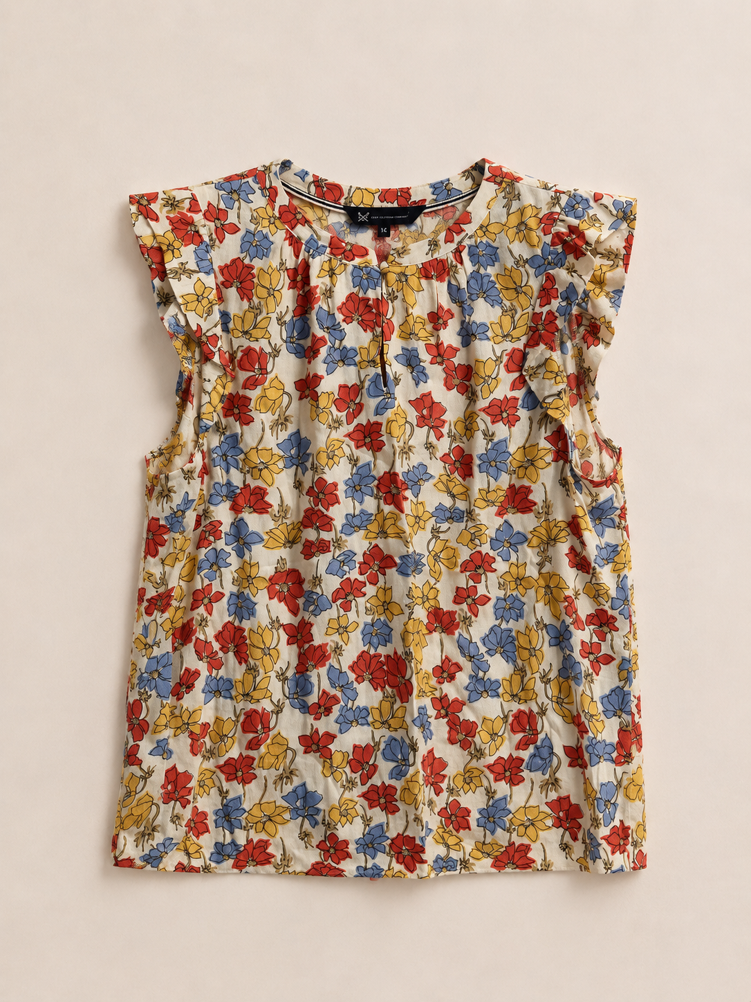Floral Sleeveless Top