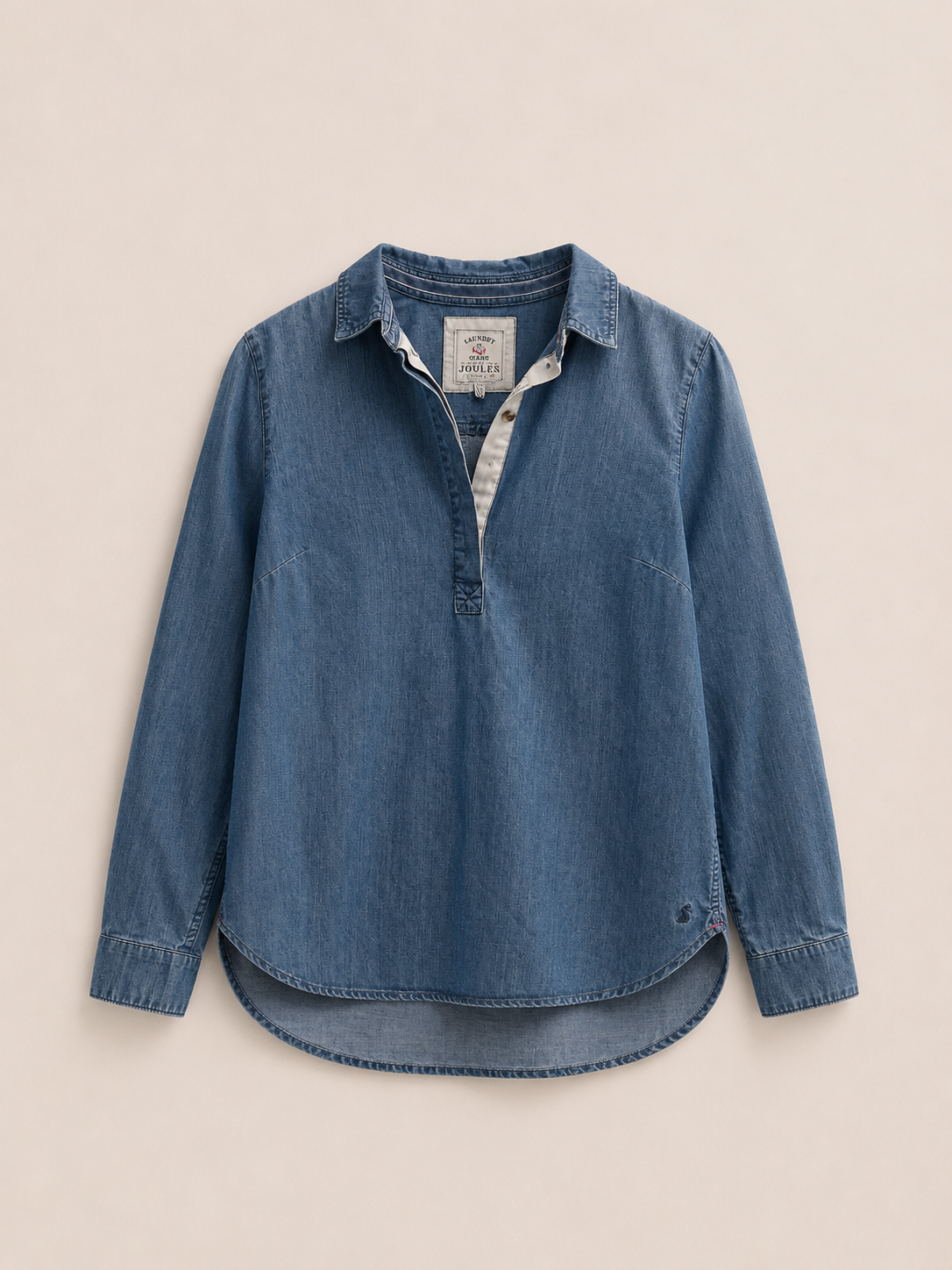 Blue Cotton Shirt