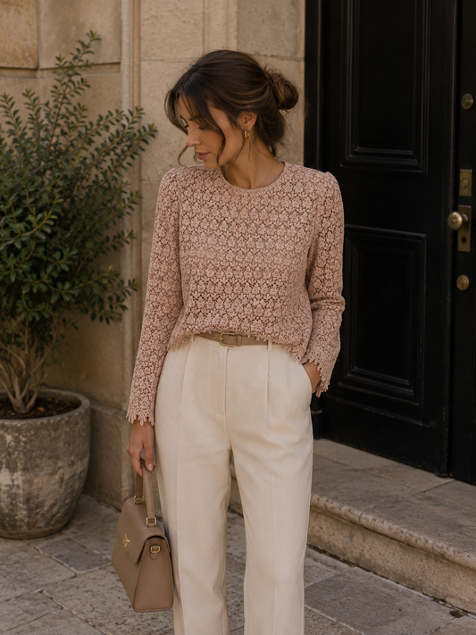 Blush Pink Top