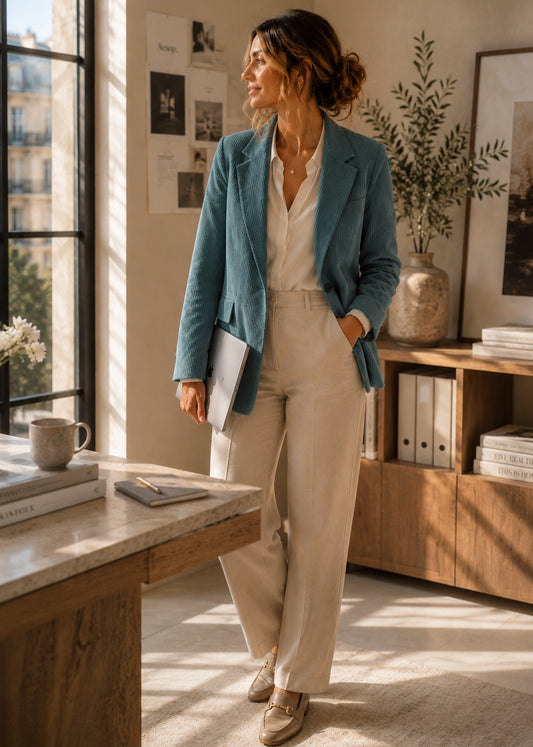 Turquoise Blazer