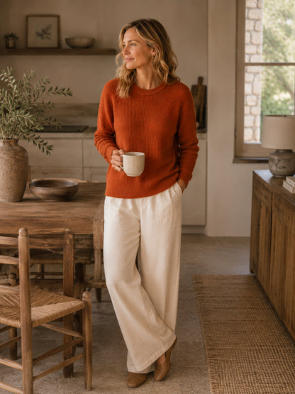 Autumn Orange Jumper