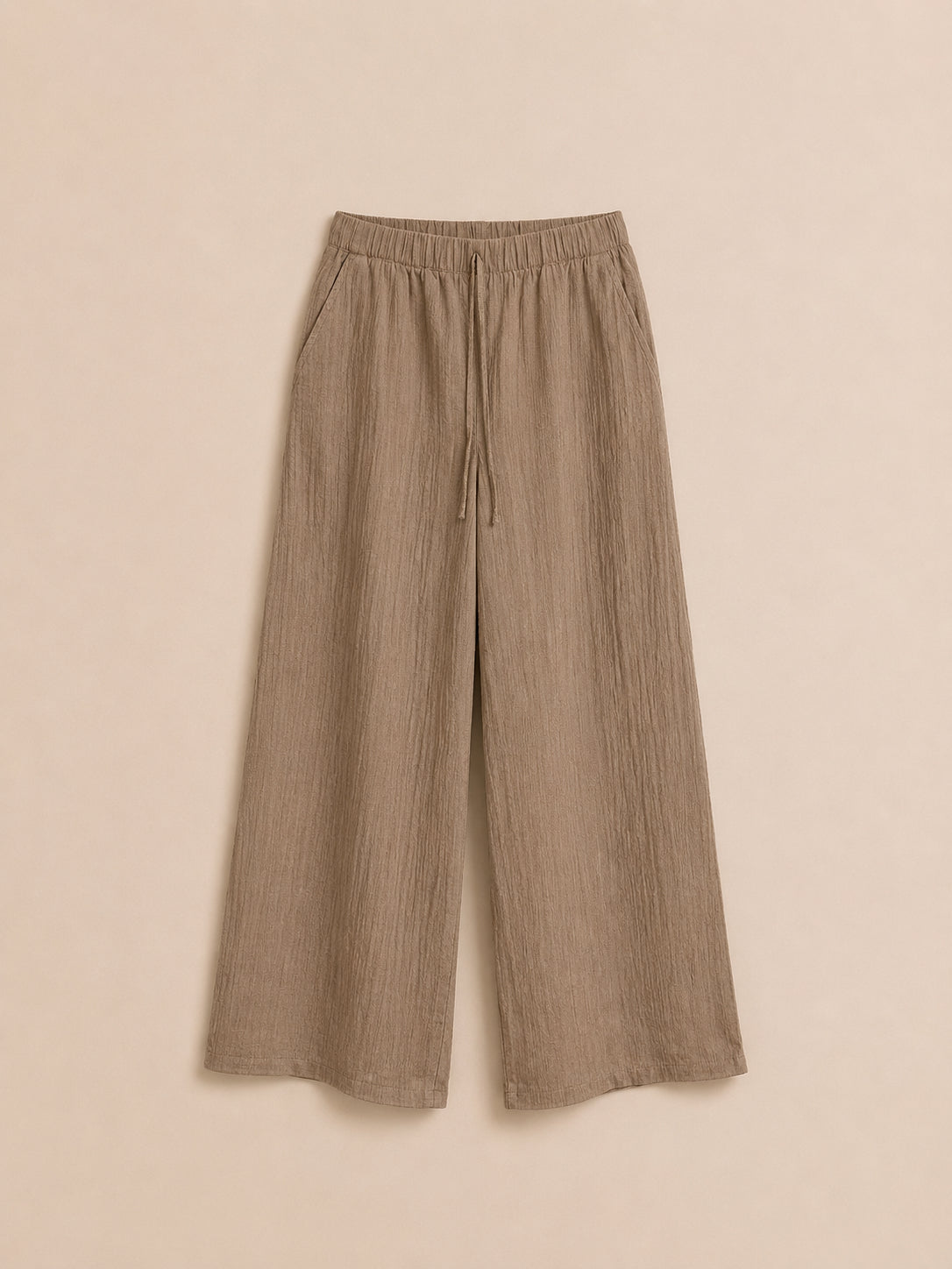 Beige Lightweight Trousers
