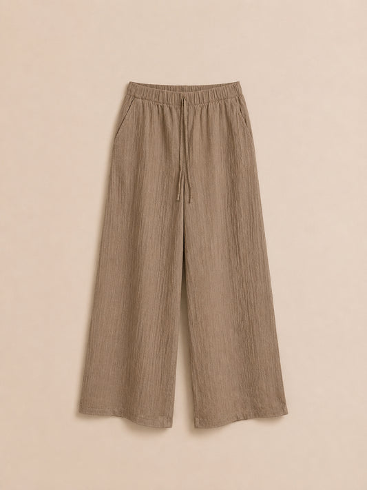 Beige Lightweight Trousers