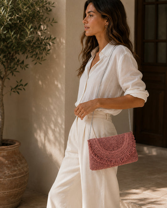 Pink Clutch Bag