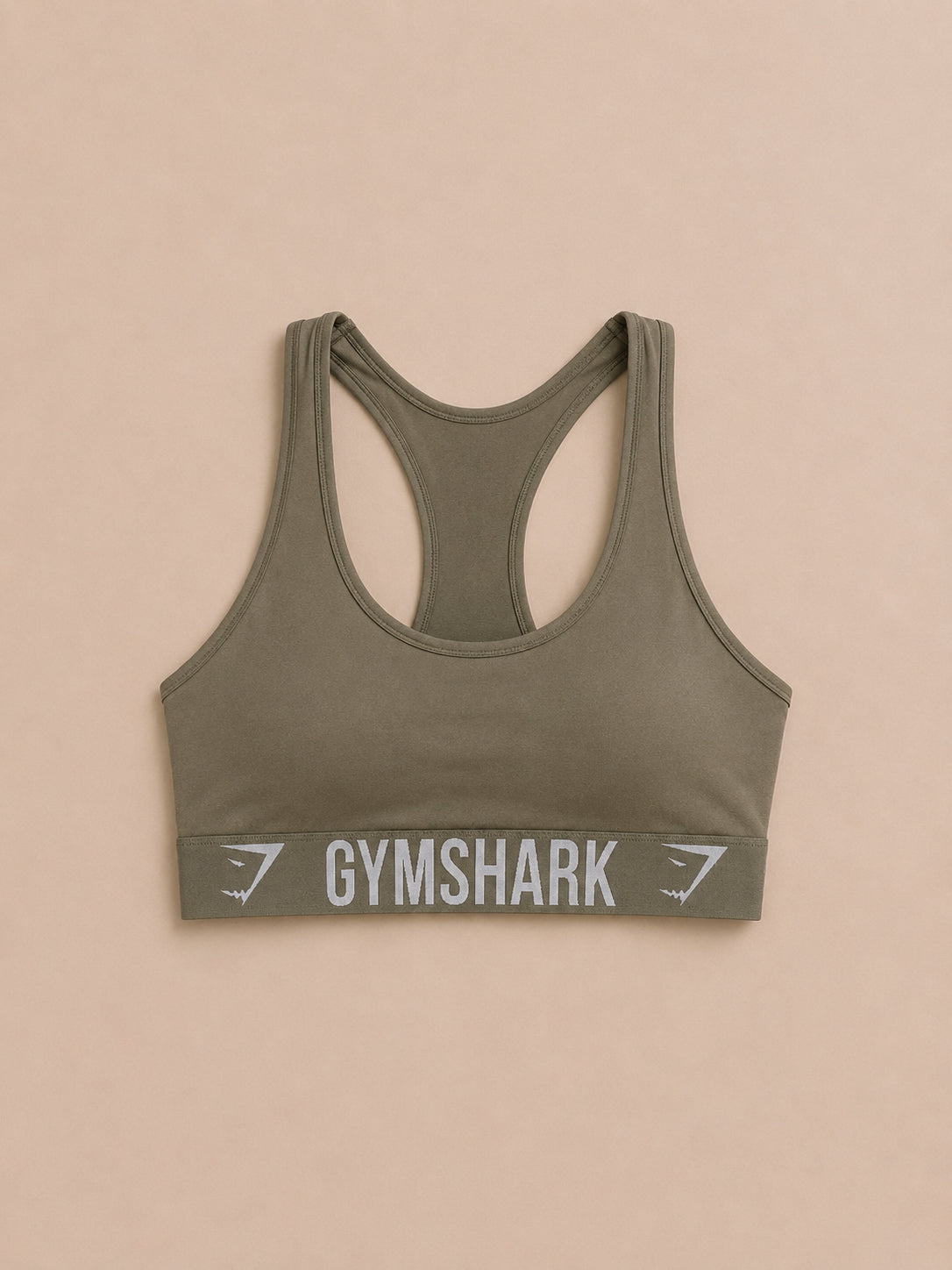 Khaki Sports Bra