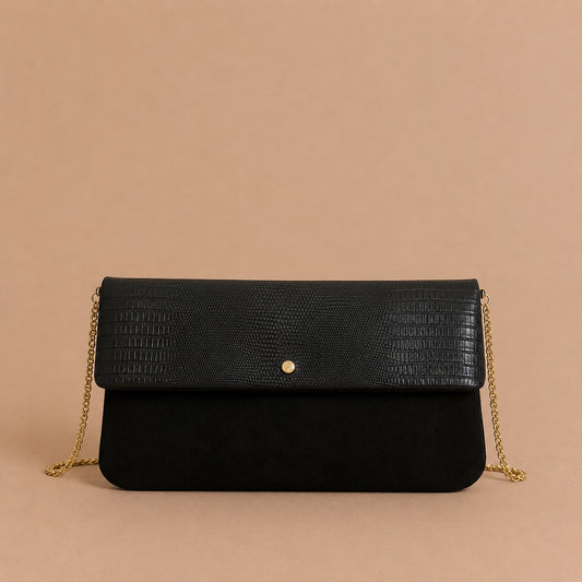 Black & Gold Evening Bag