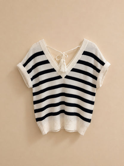 Black & White Jumper