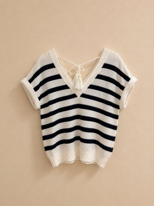 Black & White Jumper