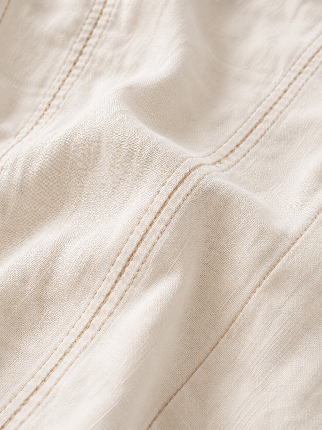 Cream Midi Dress