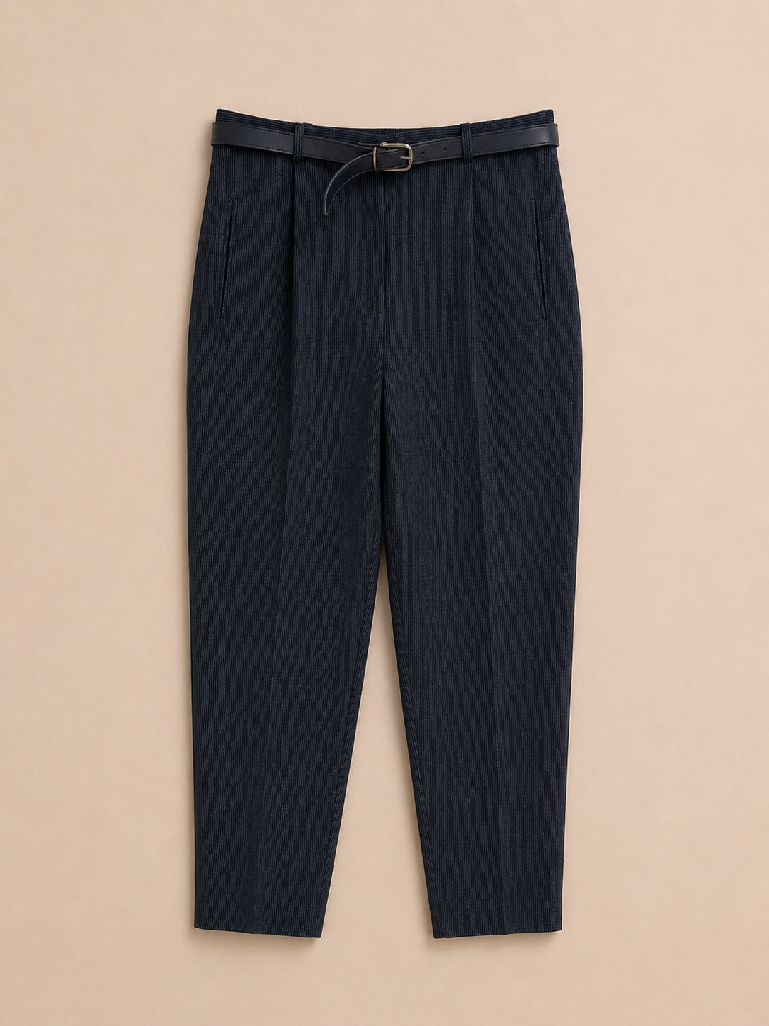 Navy Striped Blazer & Trousers