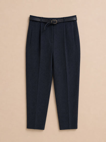 Navy Striped Blazer & Trousers