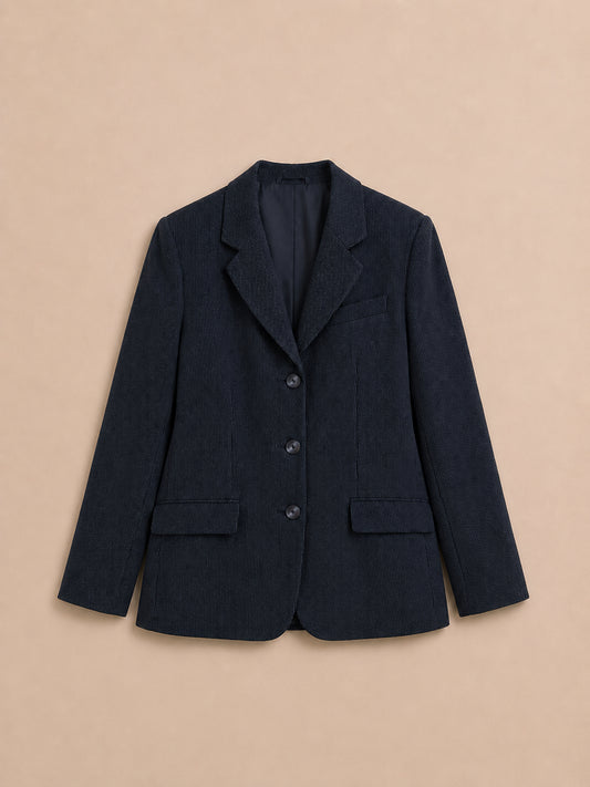Navy Striped Blazer & Trousers