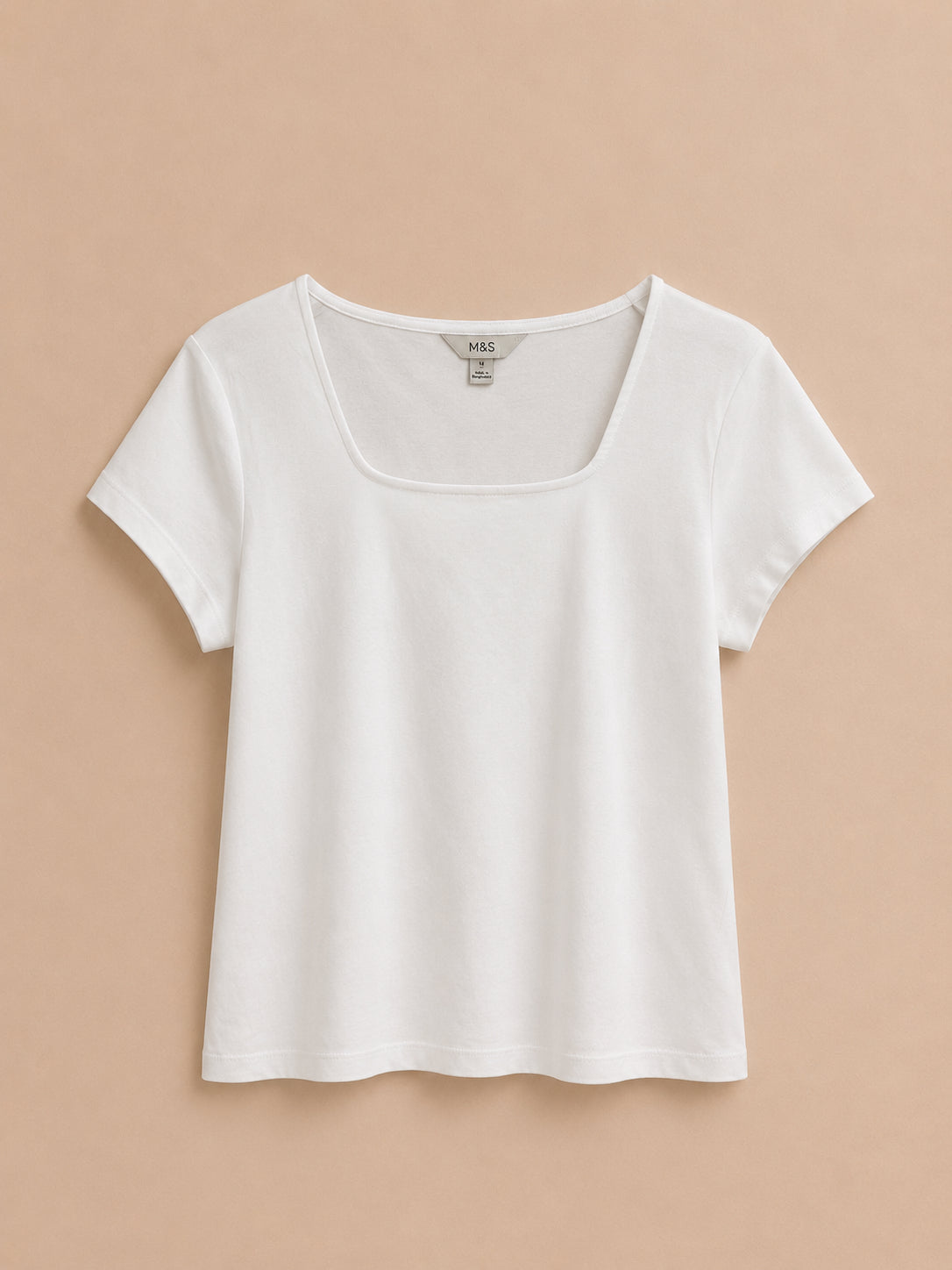 White Cotton T-Shirt