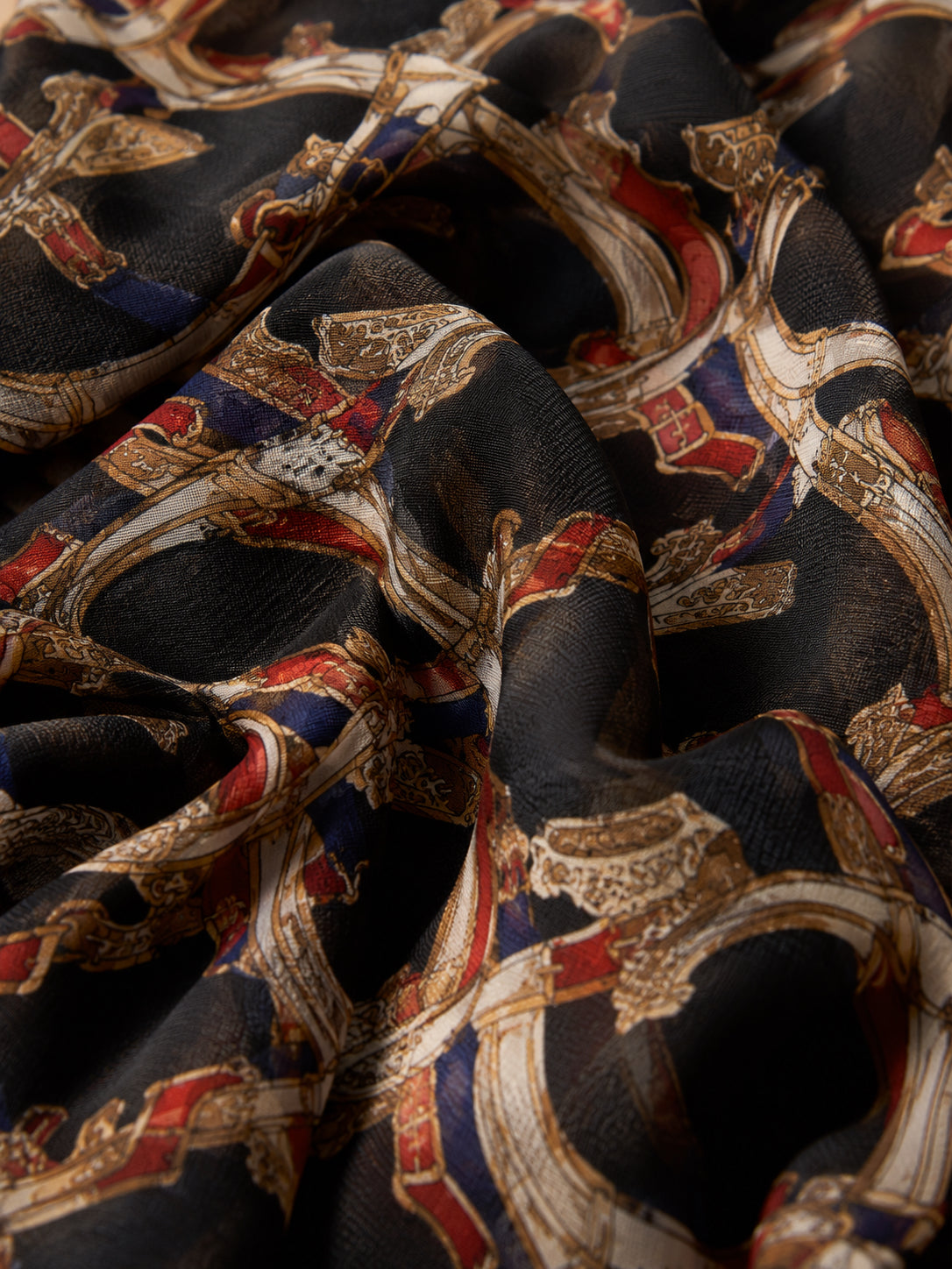 Patterned Neck Scarf