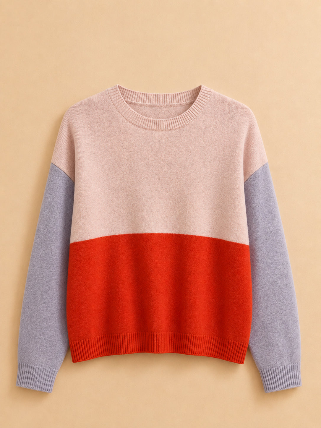 Wool & Cashmere Blend Striped Jumper