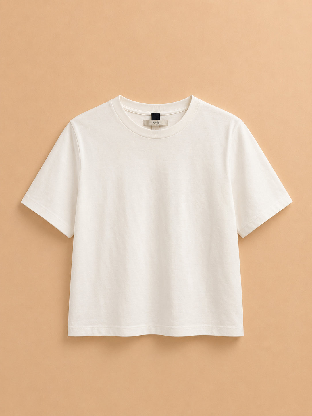 Plain White Cotton T-Shirt