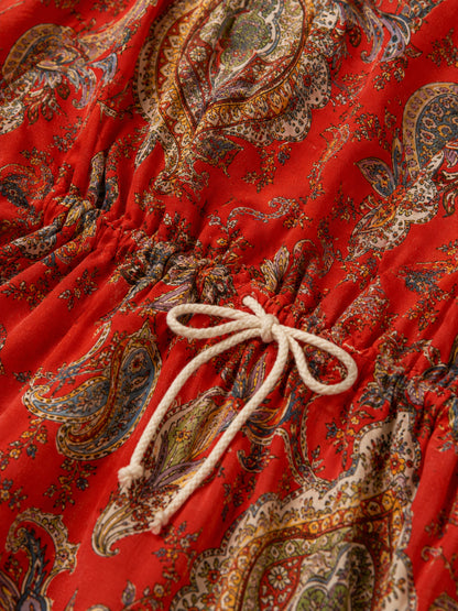 Paisley Kimono Top