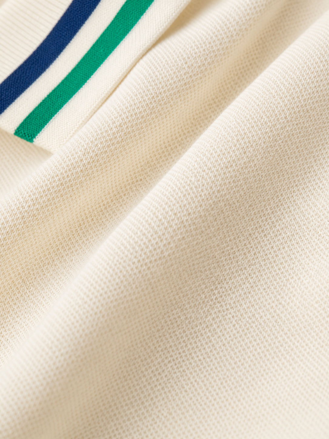 Cream Plain Sports Top